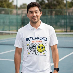 Alternative view of Rec League Tennis Jersey – Funny Custom Team Jersey