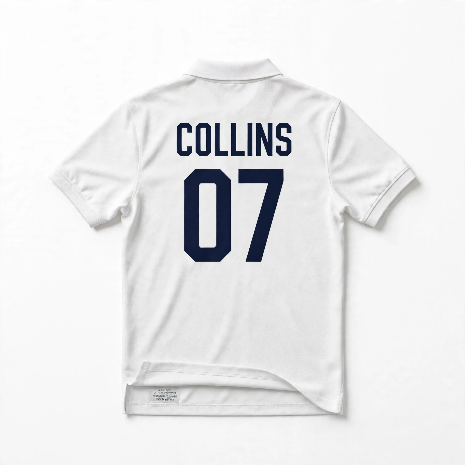 Custom Tennis Jersey – Personalized Name & Number, Adult Sizes