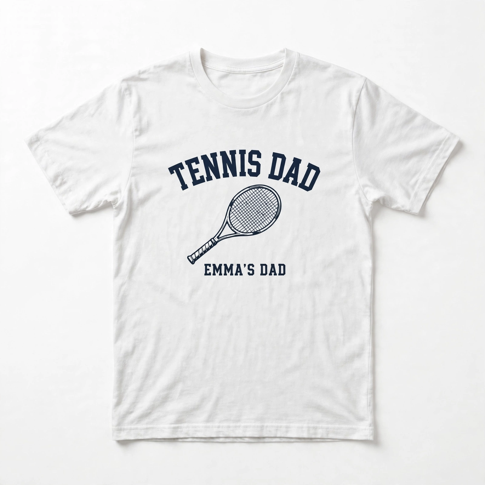 Tennis Dad Jersey – Personalized Player Name Supporter Shirt
