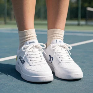 Alternative view of Custom Tennis Sneakers – Personalized Name & Number Low Top Shoes
